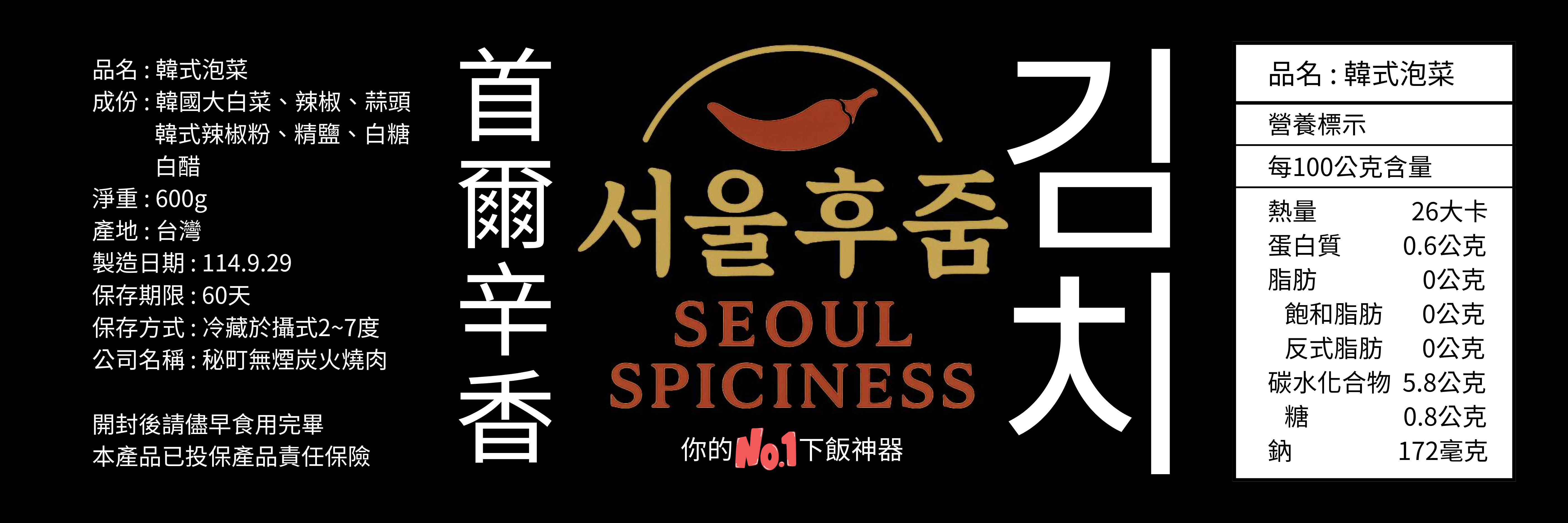 品牌樣本 03｜首爾辛香